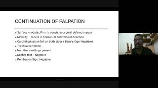 Surgery  Case Presentation  Multinodular Goitre [upl. by Laroy]