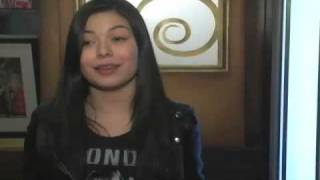 Miranda Cosgrove EXCLUSIVE quotAbout You Nowquot Set Visit [upl. by Settera548]