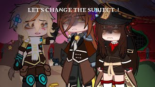 “ Let’s change the subject   Gacha × Genshin  Aether angst  AZUKI [upl. by Almita]