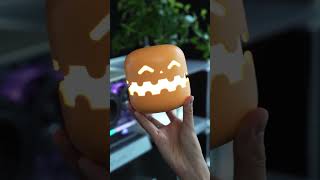 Halloween jack o lantern halloweenvibes spookyseason cozydecor halloweenlights festiveglow [upl. by Knapp]