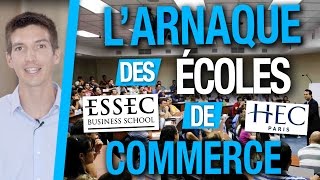 LARNAQUE des ÉCOLES de COMMERCE  La vérité  Ça vaut pas le coup [upl. by Eirelav]