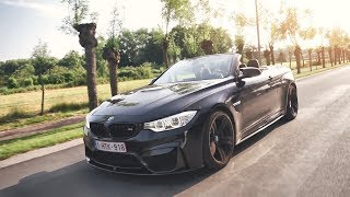 BMW M4 wAkrapovic Downpipes OR Mercedes A45 Watch this to decide [upl. by Rakabuba]