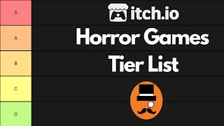 Itchio Horror Games Tier List My Personal Opinion [upl. by Roban]