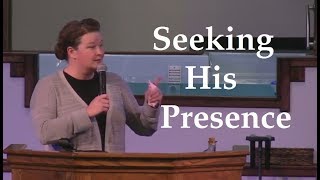 VOH 2017  Faith Kleiman  Seeking His Presence Josh 33  Oct 19 2017 Thur PM [upl. by Sirmons]