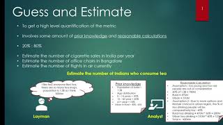 Easiest way to solve the guesstimation problems [upl. by Wynne]