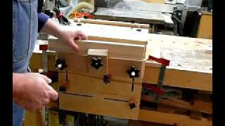 Loose Tenon Mortise Jig Part 1 of 3 [upl. by Issie374]