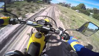 Suzuki RMX 250 First run in after rebuild [upl. by Juno296]