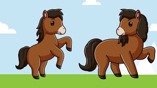 Horsey Horsey Horsey gallop fast   Super Simple Songs [upl. by Elicec]