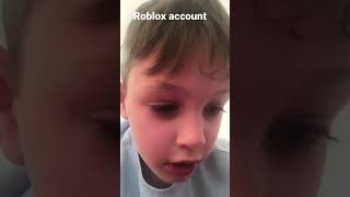 Roblox account [upl. by Saihtam]