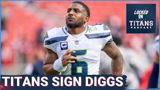 Tennessee Titans SIGN QUANDRE DIGGS Perfect Safety Fit amp Ran Carthon Continues to COOK [upl. by Novehc337]