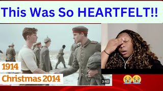 American Reacts to British Sainsburys Ad  1914  Christmas 2014  Reaction  Is This True [upl. by Eremihc]