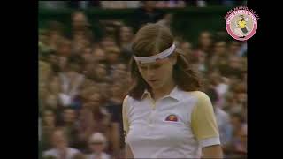 Wimbledon  Hana Mandlikova florilege 19801986 vs Goolagong Turnbull Navratilova Durie Evert [upl. by Gnaig]