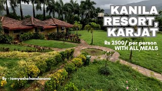 Best Budget resort in Karjat  Stay with meals at 2500 per person  Kanila Resort Karjat [upl. by Tice]