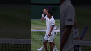 Andy Murray bids farewell 😢 Wimbledon Shorts Tennis [upl. by Godart759]