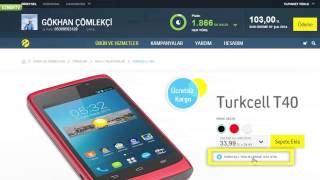 Turkcellden Kontratlı Telefon Nasıl Alınır [upl. by Strander362]