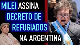 Brasileiros acabam de ser presos na Argentina Milei assina decreto de Refugiados [upl. by Ordnaxela]