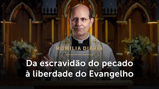 Homilia Diária  Da escravidão do pecado ao anúncio do Ressuscitado Sábado da Oitava de Páscoa [upl. by Amahcen239]