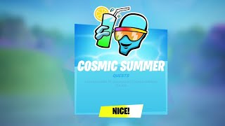 Complete Cosmic Summer Quests Fortnite in Bio Zone Wars Trio Map Code [upl. by Grogan]