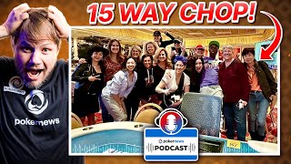 15Way Chop in Wynn Ladies Event amp Lady Kicked Out of WSOP  PokerNews Podcast 839 [upl. by Notsua401]