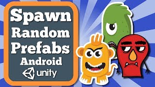 Unity Tutorial How To Spawn Or Instantiate Random Prefab Or Game Object By Touch In Android Game [upl. by Channa322]