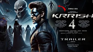 KRRISH 4  Announcement Trailer  Hrithik Roshan  Nora Fatehi  Vivek Oberoi  Tiger Shroff [upl. by Inaflahk361]