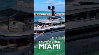 One of the nicest yachts I have seen Miami Beach yachtlife [upl. by Kcirdor]