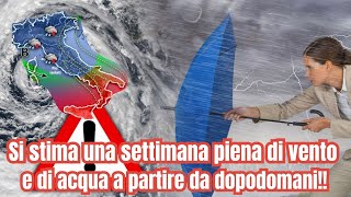 quotMeteo Italia Arriva una tempesta di neve con vento e pioggia prepariamoci al freddoquot [upl. by Dusza]