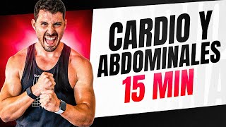 🔥 QUEMA GRASA con esta RUTINA de CARDIO y ABDOMINALES  EJERCICIOS para ADELGAZAR en CASA 🏠 [upl. by Geoff]