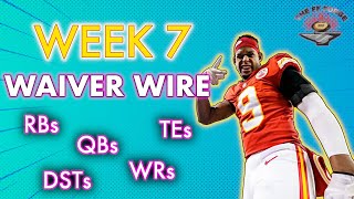 Week 7 Waiver Wire amp Injury Recap  Fantasy Football 2024 [upl. by Inttirb]