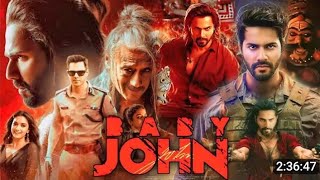 Varun Dhawan New Hindi Action Movie 2024  Baby John Full Movie 2024  Keerthy Suresh Jackie Shroff [upl. by Inej]