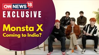 Monsta X Interview I Monsta X Coming to India I The Dreaming I Shilpa Rathnam I Star Talk [upl. by Ellimac]