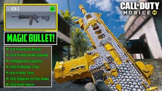 Best ICR 1 GunsmithLoadout Build Setup  Fast ADS  No RECOIL High Accuracy  Season 8 Cod Mobile [upl. by Derward]