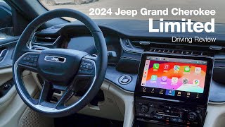 2024 Jeep Grand Cherokee Limited  Driving Review [upl. by Aniwde]