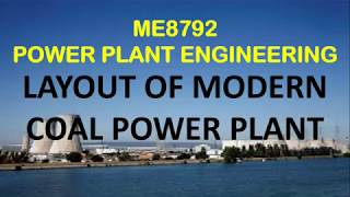 LAYOUT OF MODERN COAL POWER PLANT  POWER PLANT ENGINEERING  UNIT I  AU R2017  MOHD F SHABIR [upl. by Musa682]