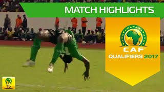 Guinea vs Zambia  Africa Cup of Nations Qualifiers 2017 [upl. by Adyam]