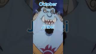 Your bday month your strawhat part 2 strawhats zoro nami sogeking jinbei sanji bartolomeo [upl. by Nodarb]