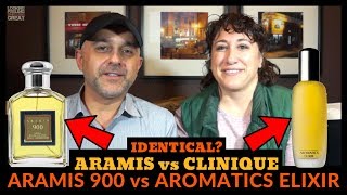 Aramis 900 vs Clinique Aromatics Elixir Fragrance Review  Perfumer Bernard Chant Discussion wDalya [upl. by Daphna616]