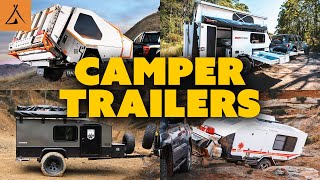 32 Offroad Trailers Of Overland Expo West 2023 [upl. by Aissatsan]