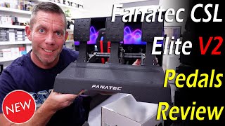 Fanatec CSL Elite V2 Pedals Review [upl. by Alexandre147]