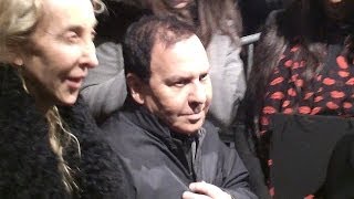 Azzedine ALAIA à Paris FASHION WEEK défilé YVES SAINT LAURENT le 3 mars 2014 [upl. by Weatherley]