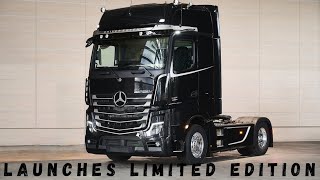 AllNew Mercedes Benz Actros L  Launches Limited Edition Actros L Driver Extent Truck full review [upl. by Asi]