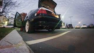 BMW E46 328i Straight Pipe [upl. by Aldos333]