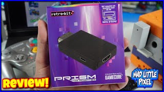 The BEST GameCube HDMI Solution The RetroBit Prism HD Easy USB C Firmware Updating [upl. by Yenterb]