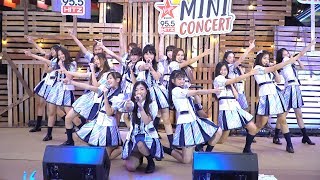 170915『4K』FANCAM BNK48  Oogoe diamond ก็ชอบ ให้รู้ว่าชอบ  ShowDC Mini concert 955 Virgin Hitz [upl. by Annahsed]