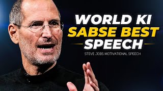 STEVE JOBS Stanford Speech In HINDI  MOTIVATIONAL VIDEO IN HINDI [upl. by Cressi]