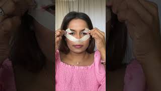 Crazy winged eyeliner hack 😱😆 day 1420✨ trending viral viralhacks [upl. by Lewak173]