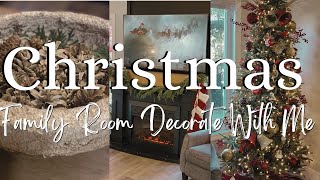 Christmas Decorate With Me 2024  Christmas Tree and Living Room  Christmas Decorating Ideas [upl. by Esej950]