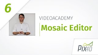 Improve your projects with the Mosaic Editor  Pix4Dmapper Video Tutorial 6 [upl. by Oettam]