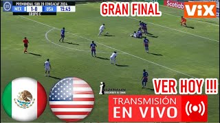 México vs Estados Unidos En Vivo Partido Hoy Donde Ver Juegan MEXICO VS USA Partido Final Sub 20 [upl. by Rance224]