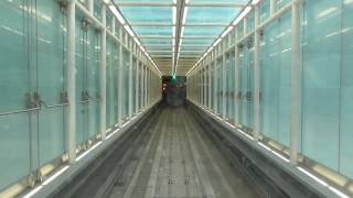 Riding the Aerotrain at Washington Dulles International Airport [upl. by Ferde602]